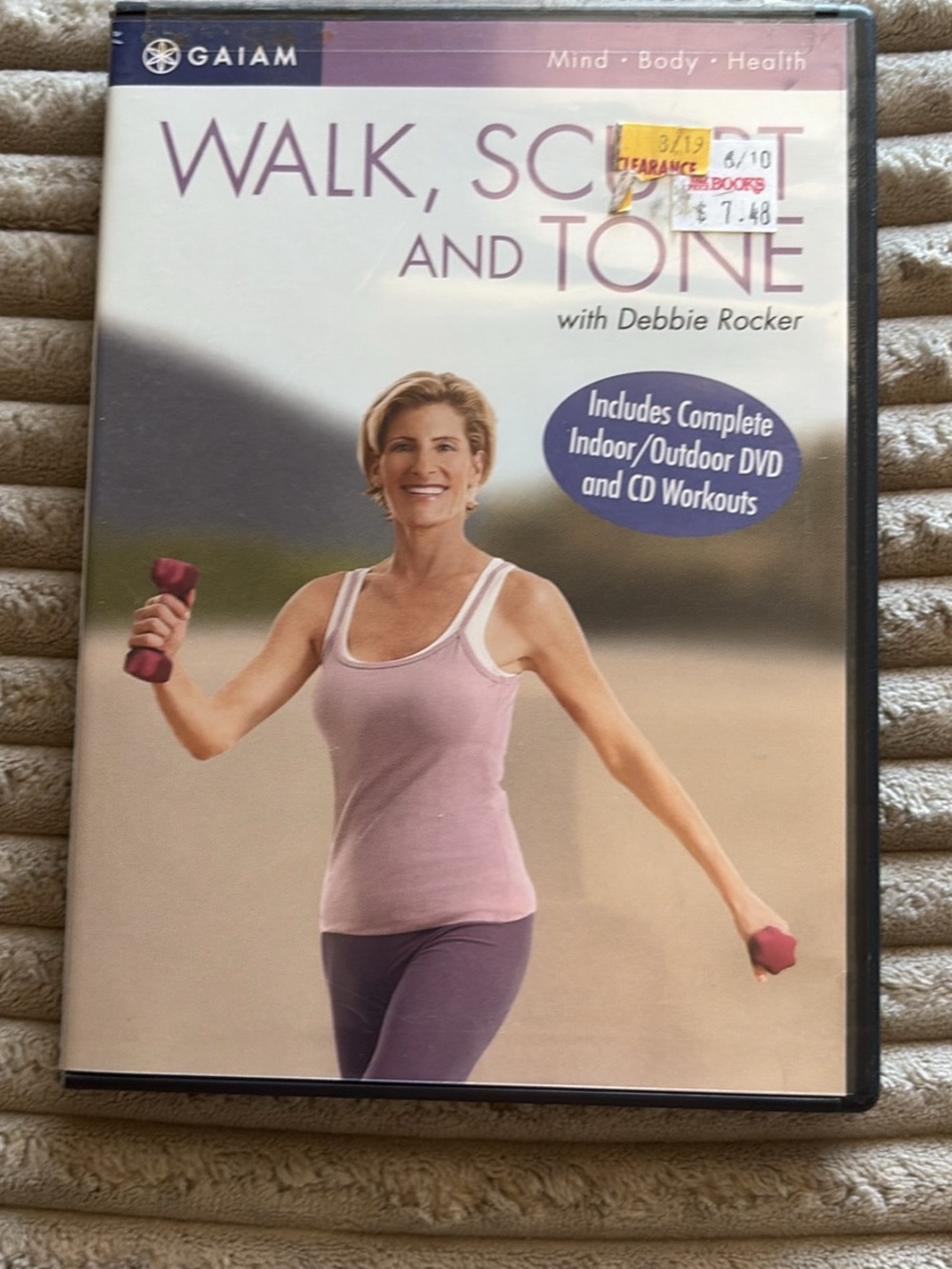 Gaiam walk, sculpt and tone DVD